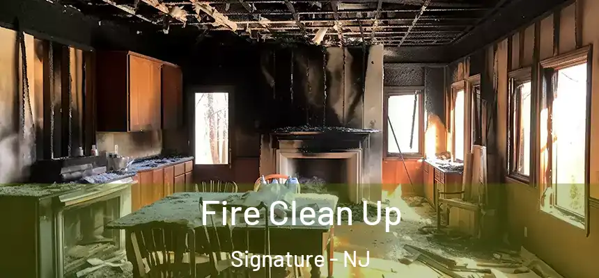 Fire Clean Up Signature - NJ
