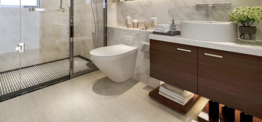 Burst Pipe Bathroom Cleanup in Signature