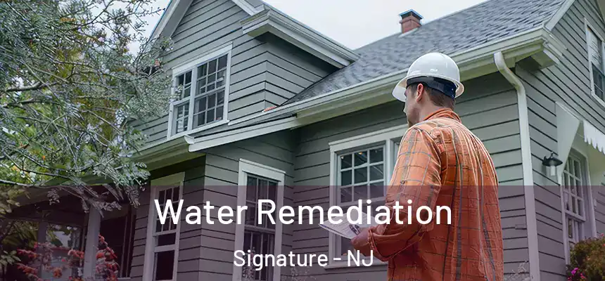 Water Remediation Signature - NJ