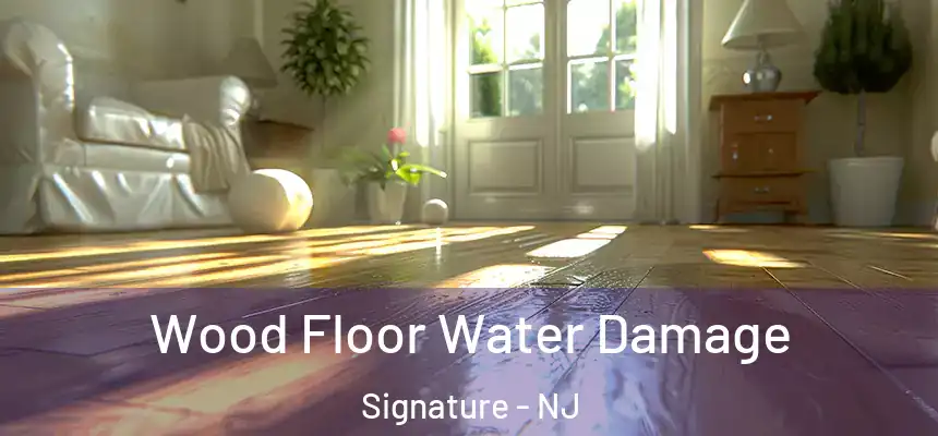  Wood Floor Water Damage Signature - NJ